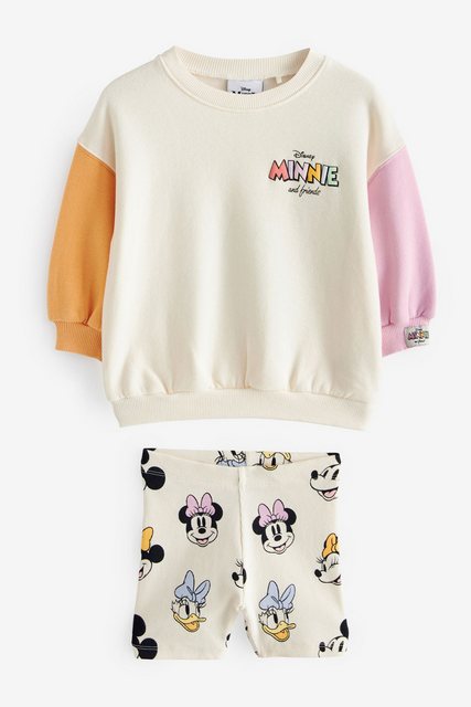 Next Shirt & Shorts Minnie Sweatshirt und Shorts im Set (2-tlg) günstig online kaufen