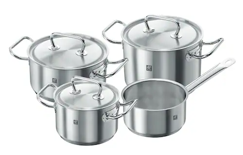 Zwilling Topf-Set »TWIN Classic«, Edelstahl 18/10, (Set, 4 tlg.), 18/10 Ede günstig online kaufen