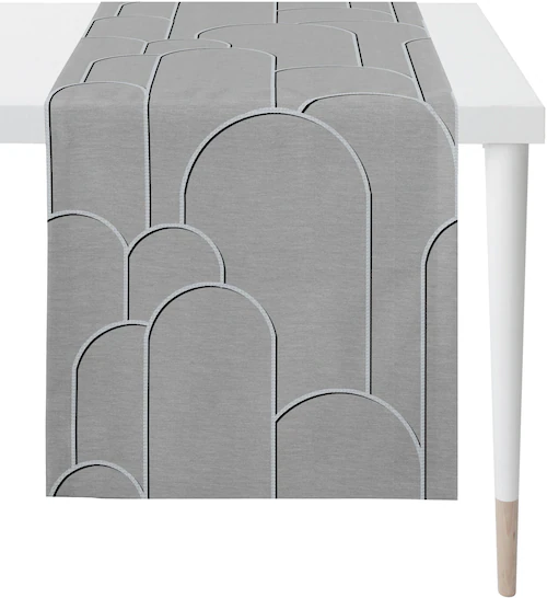 APELT Tischläufer »Vision, LOFT STYLE, Jacquard«, (1 St.) günstig online kaufen