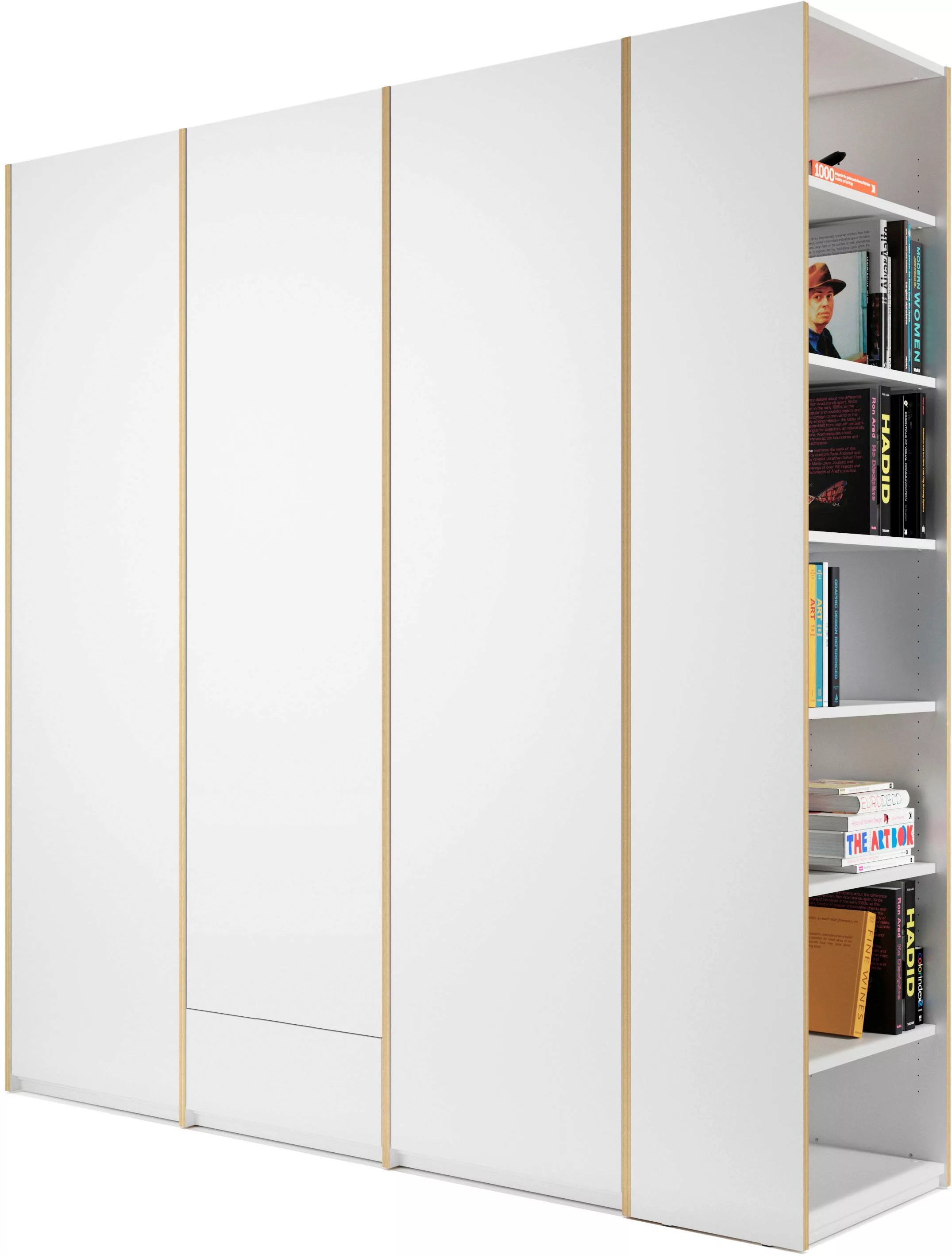 Müller SMALL LIVING Kleiderschrank Modular Plus Variante 3 geräumige Schubl günstig online kaufen