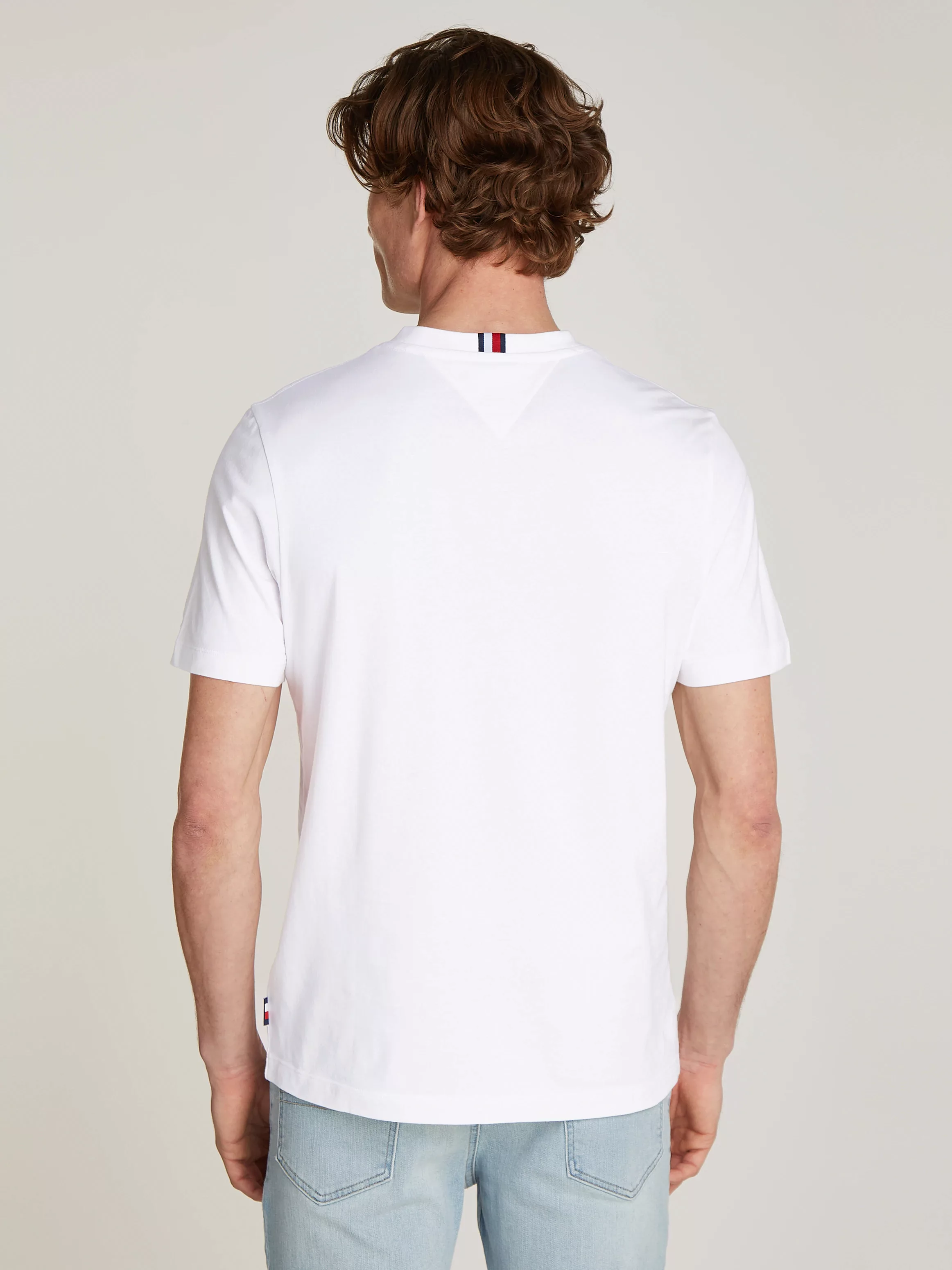 Tommy Hilfiger T-Shirt CHEST STRIPE TEE günstig online kaufen