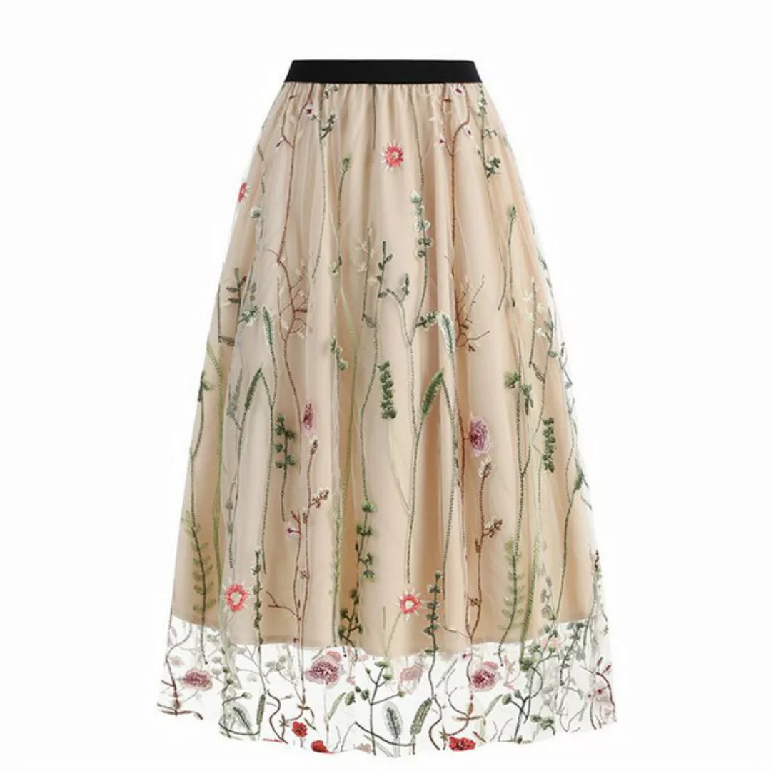 AFAZ New Trading UG Sommerkleid Damen Tüllrock Blumen Schmetterling Sticker günstig online kaufen
