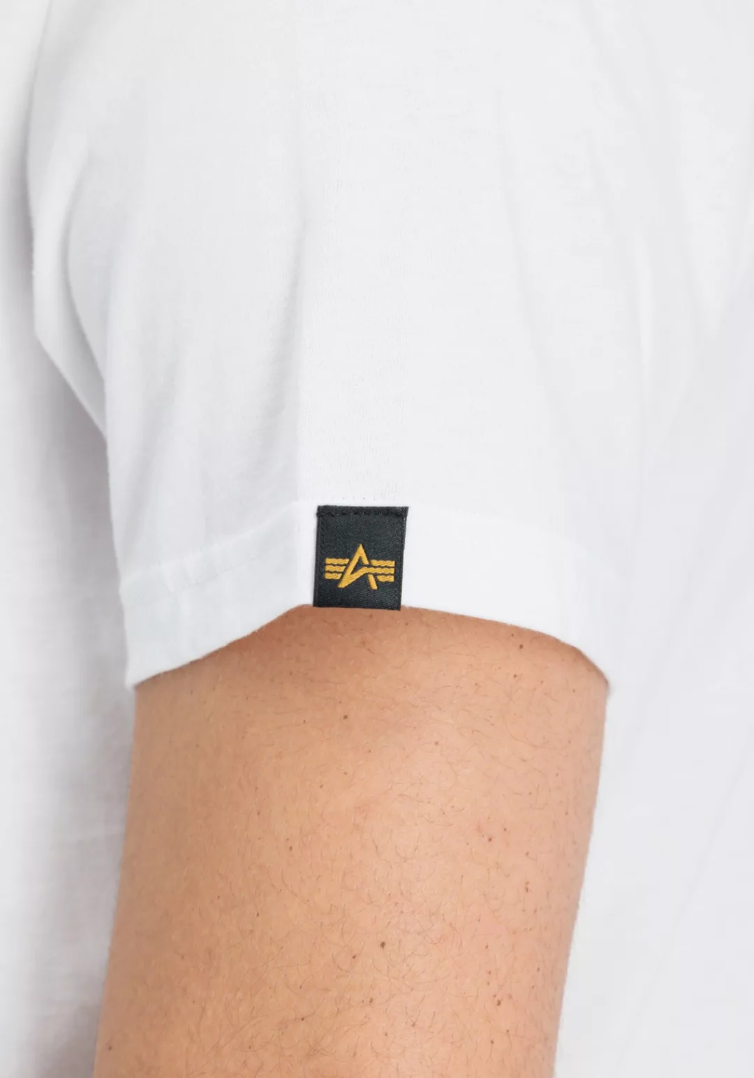 Alpha Industries T-Shirt "Alpha Industries Men - T-Shirts Label Pocket T" günstig online kaufen