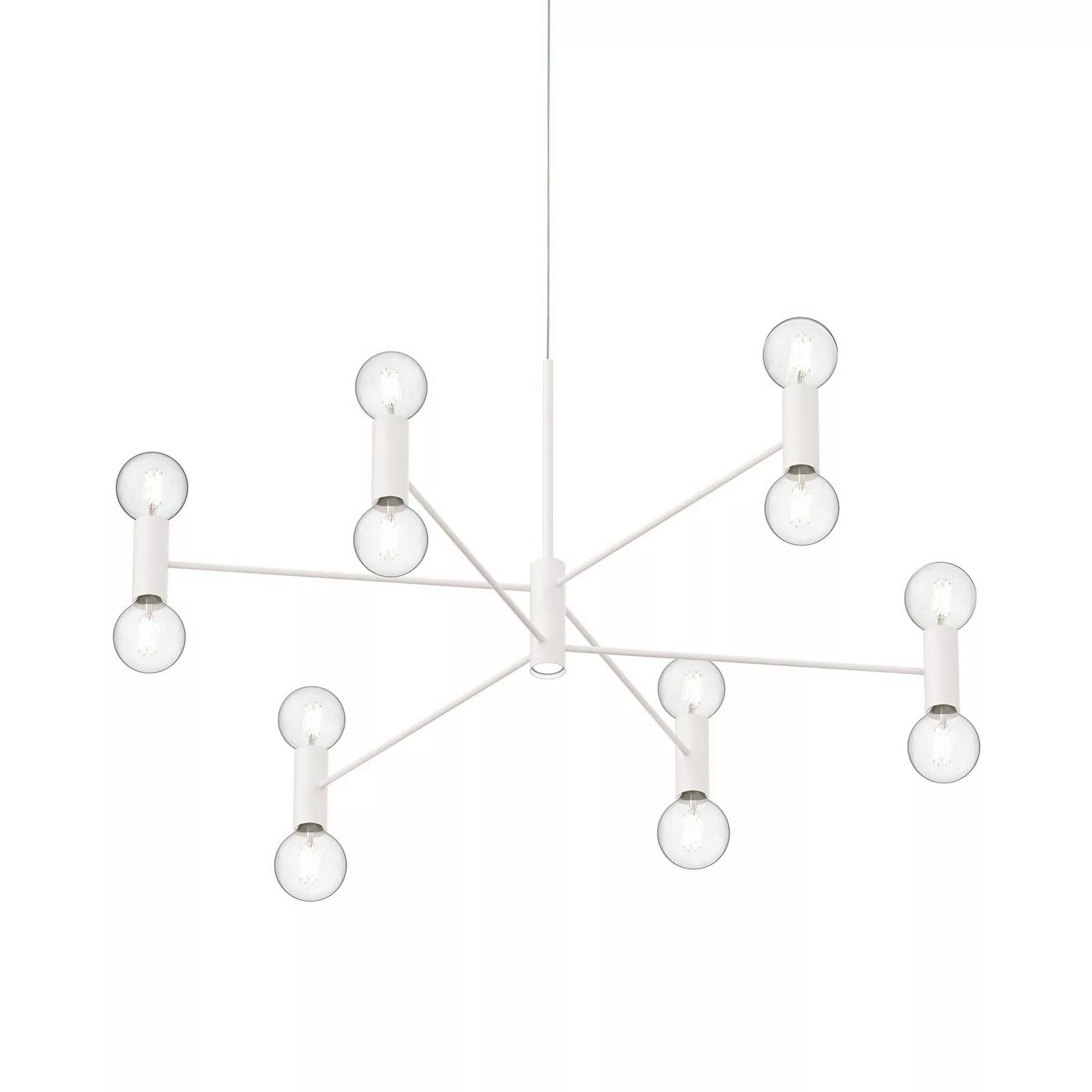 Modo Luce Chandelier Hängelampe 13fl 107cm weiß günstig online kaufen