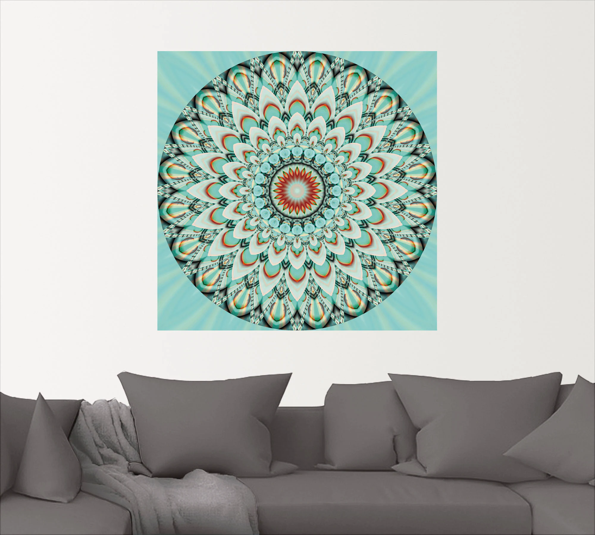 Artland Wandbild "Mandala Integrität", Muster, (1 St.), als Leinwandbild, W günstig online kaufen