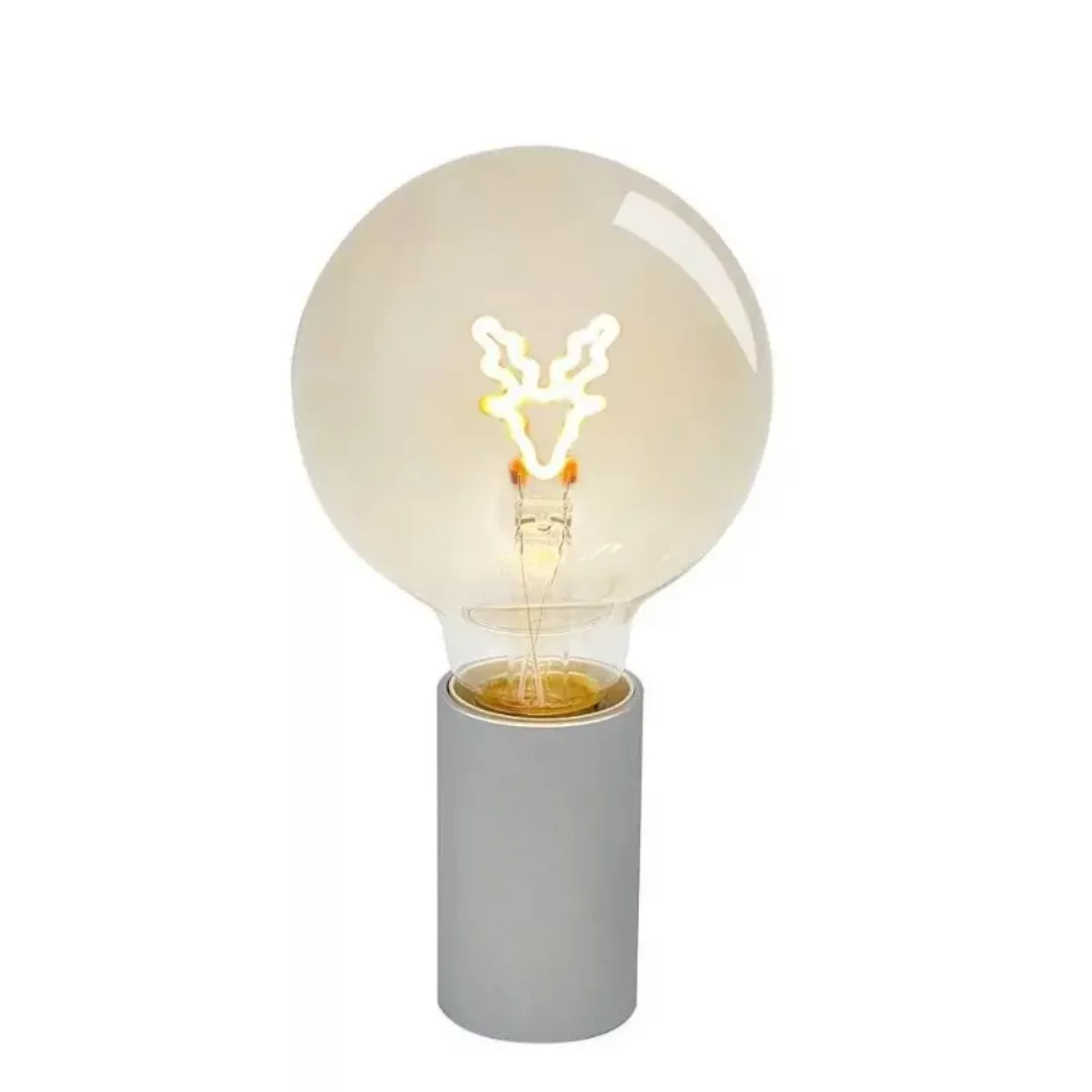 LED Leuchtmittel Rentier E27 Globe - G95 in Transparent 1,5W 70lm günstig online kaufen