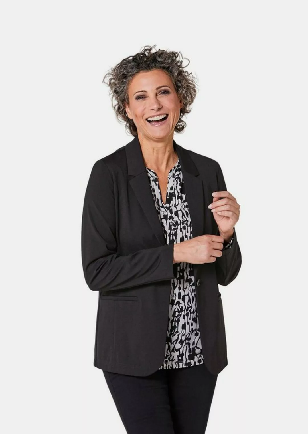 GOLDNER Jerseyblazer Leichter Jerseyblazer mit höchster Bewegungsfreiheit günstig online kaufen