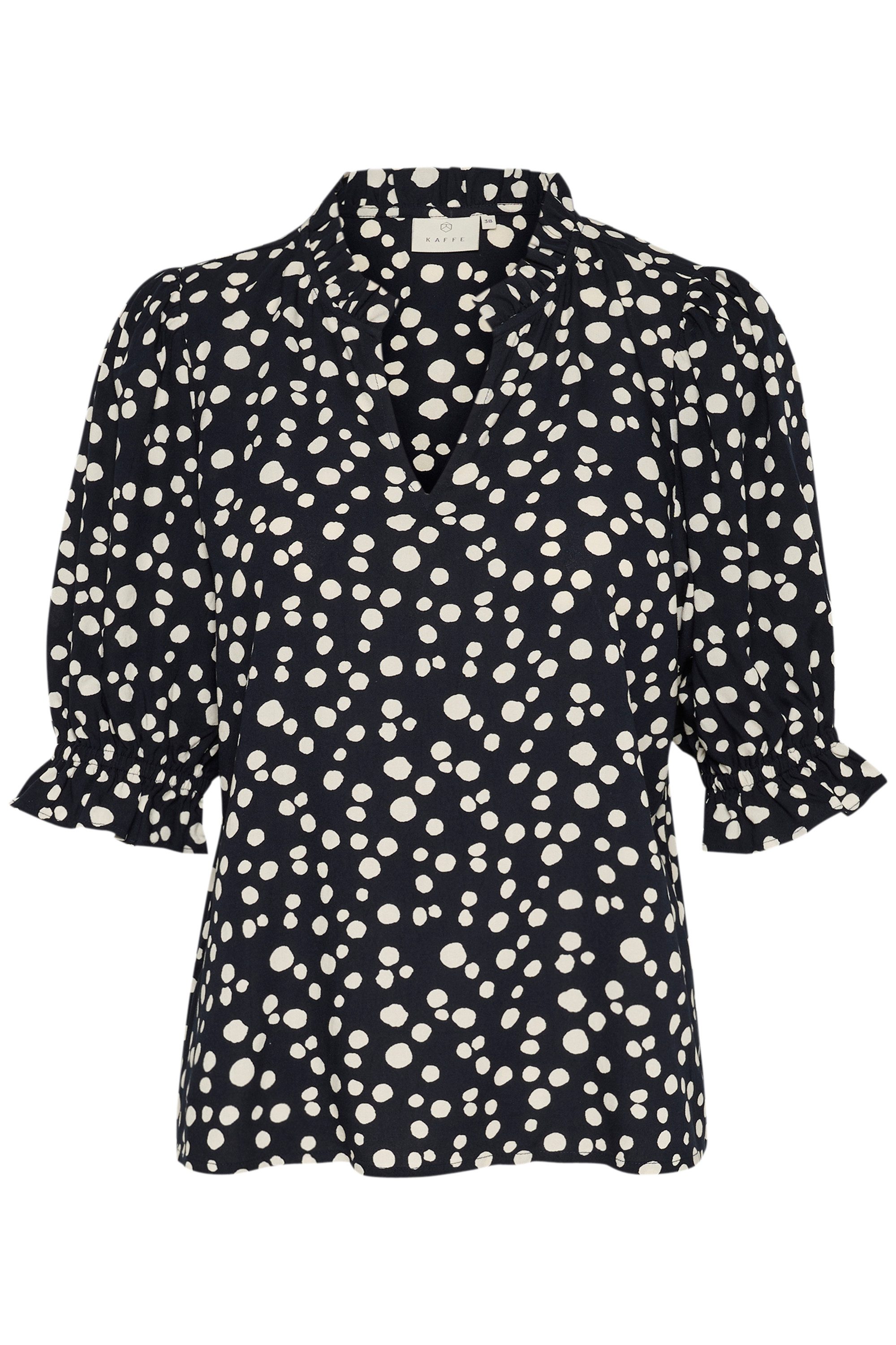 KAFFE Kurzarmbluse Kurzarm-Bluse KAelly günstig online kaufen