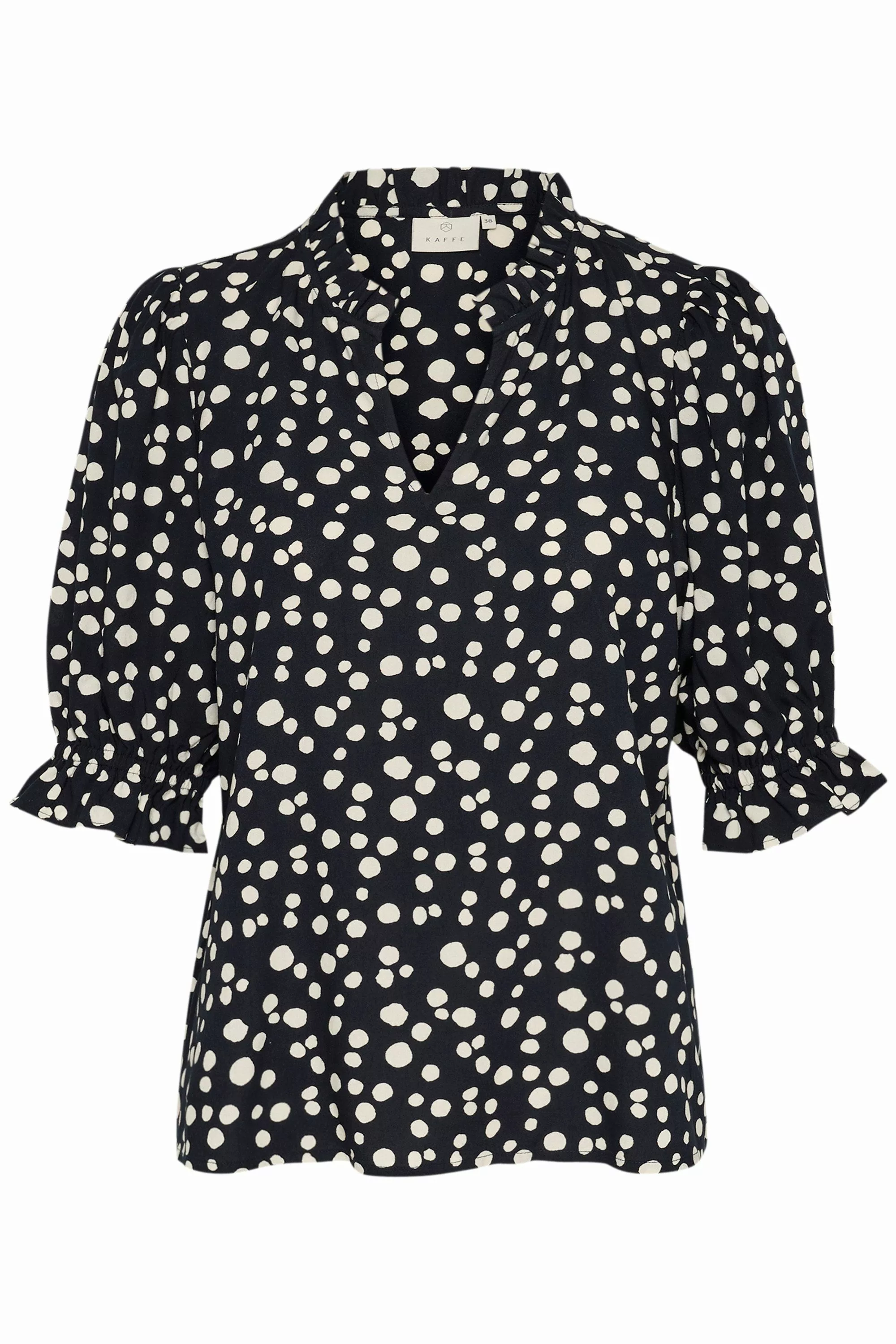 KAFFE Kurzarmbluse Kurzarm-Bluse KAelly günstig online kaufen