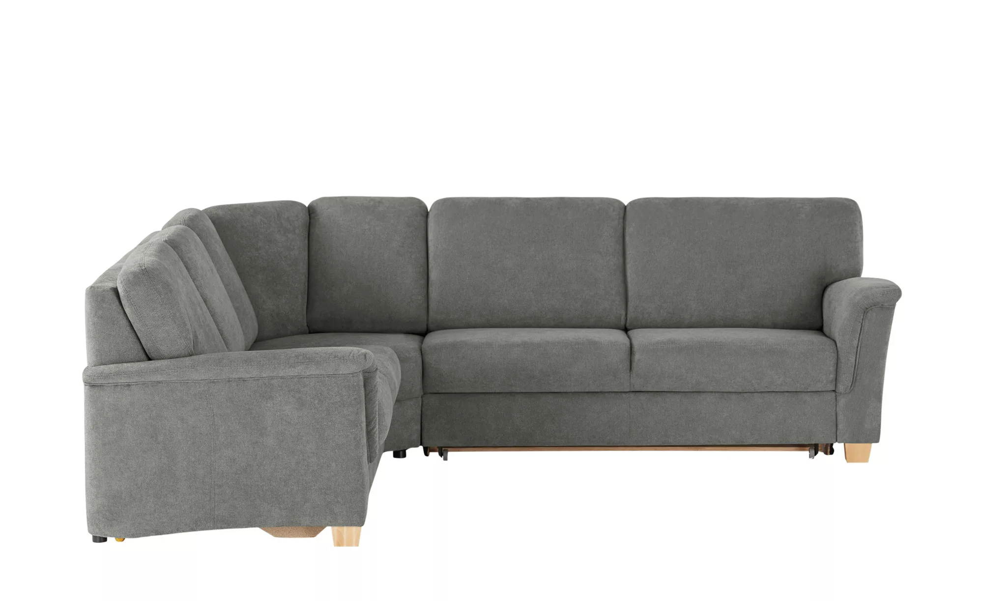 smart Ecksofa  Valencia - grau - 90 cm - Polstermöbel > Sofas > Ecksofas - günstig online kaufen