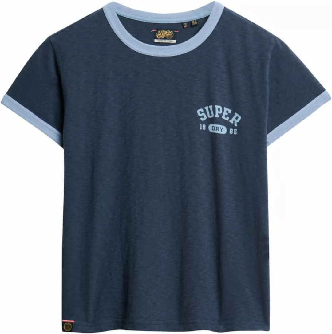 Superdry Print-Shirt ATHLETIC RINGER FITTED TSHIRT günstig online kaufen