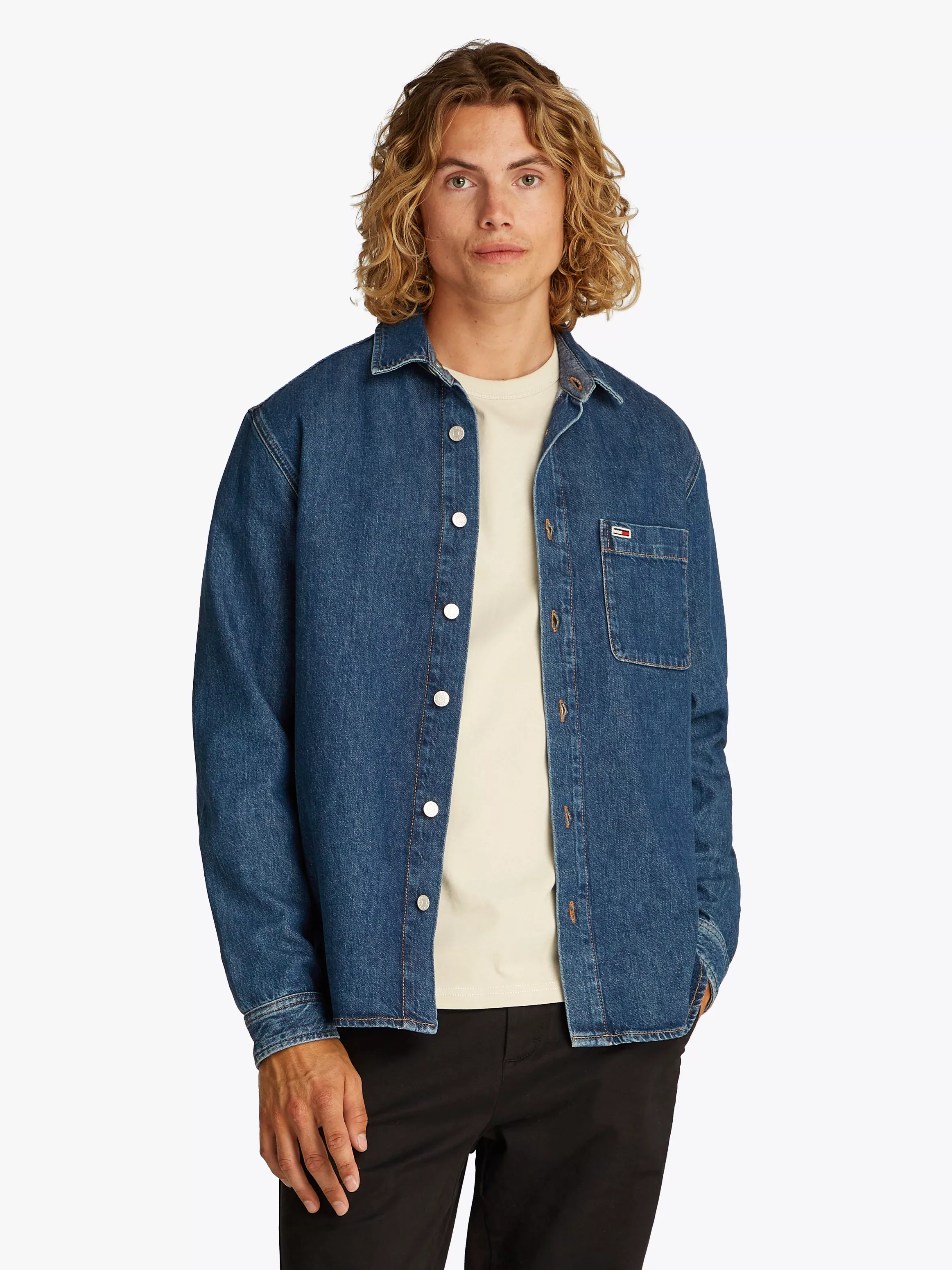 Tommy Jeans Jeanshemd "REGULAR LS SHIRT BI5031" günstig online kaufen