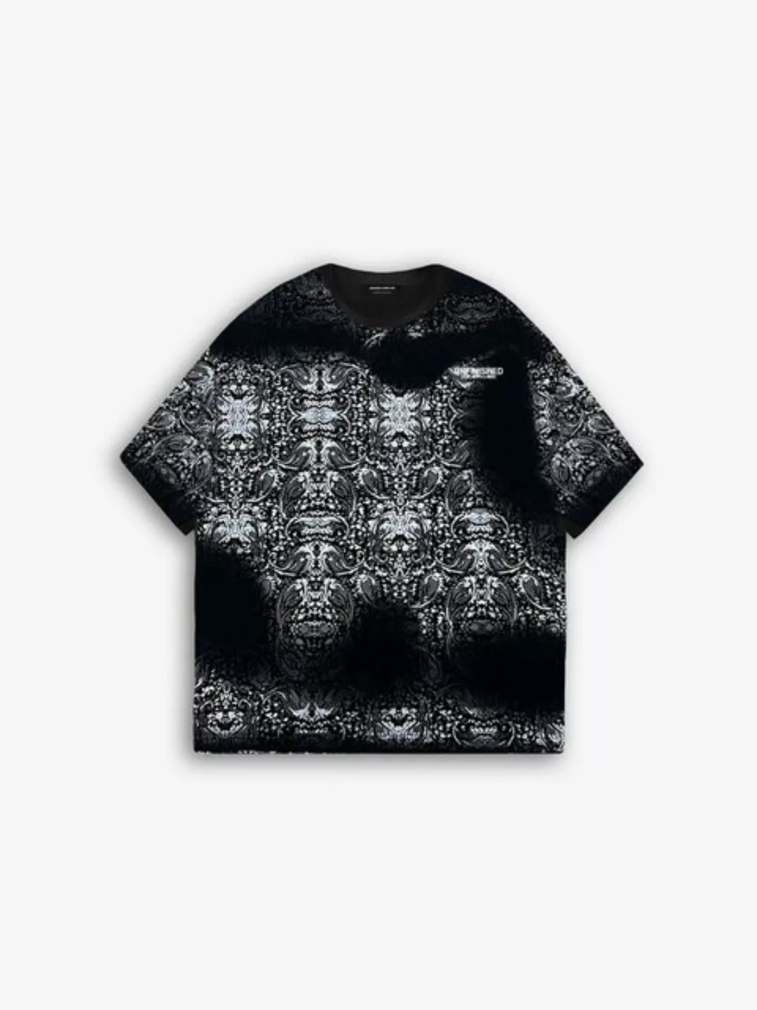 Abluka T-Shirt EMBOSSED T-SHIRT WITH PATTERNS günstig online kaufen
