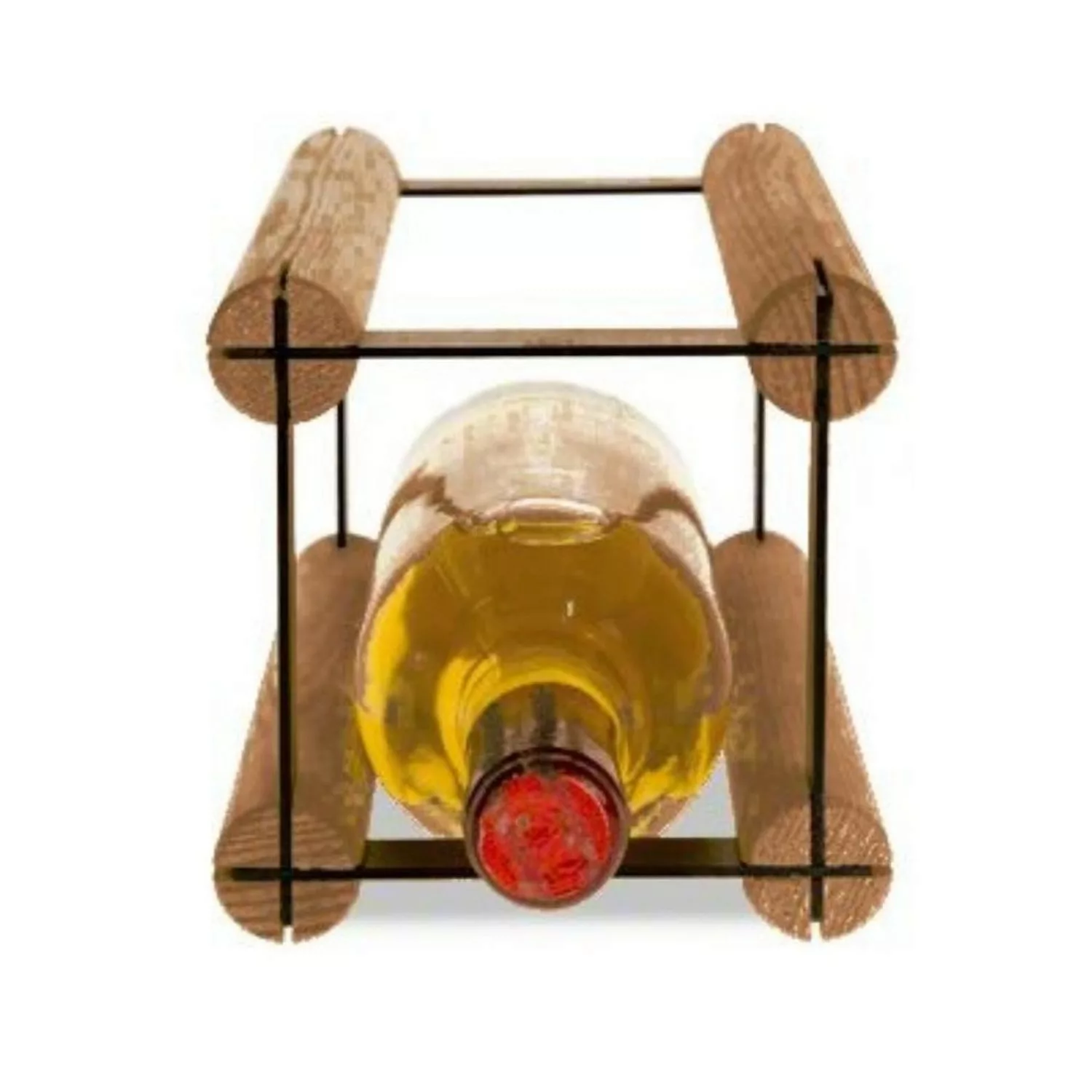 PROREGAL Modulares Weinregal Vinotega Mod Metal HxBxT 12,5 x 12,5 x 24,5 cm günstig online kaufen