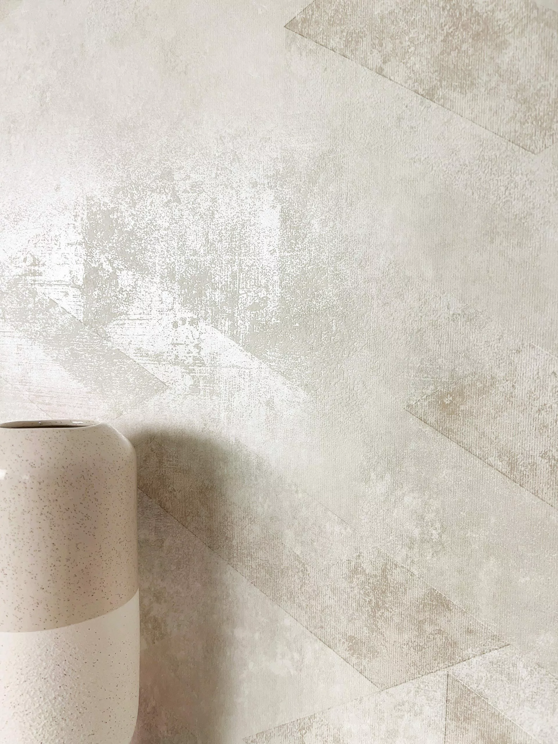 Newroom Vliestapete, Creme Tapete Modern Glänzend günstig online kaufen