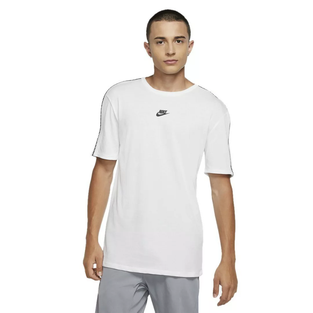 Nike Sportswear Repeat Top Kurzarm T-shirt S White günstig online kaufen
