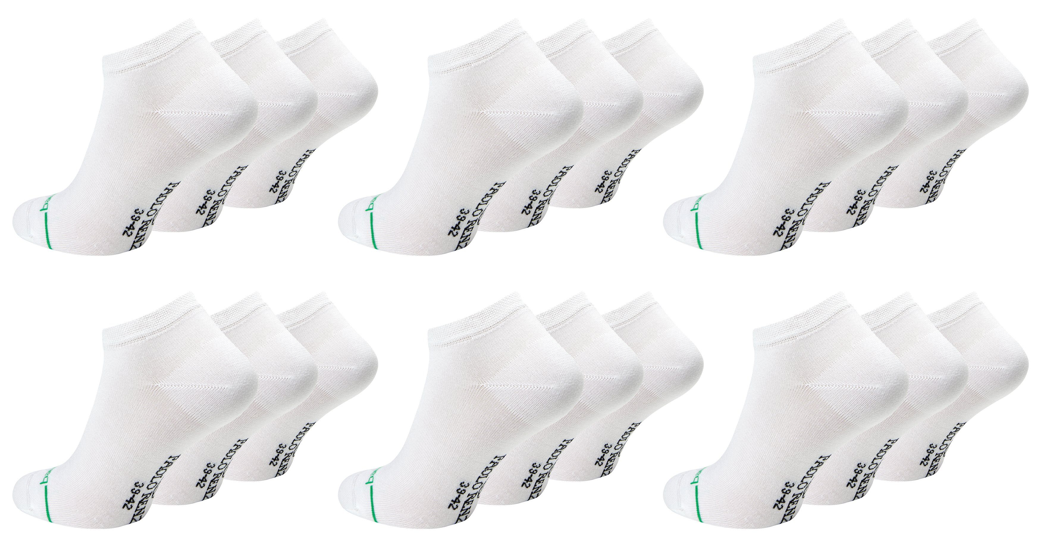 Paolo Renzo Sneakersocken Geruchshemmend (6-Paar) Atmungsaktive günstig online kaufen