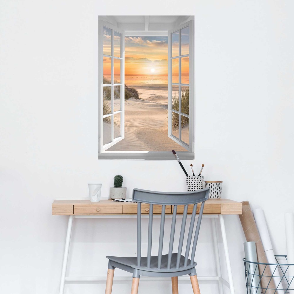 Reinders Poster "Beautiful Dunes Window" günstig online kaufen