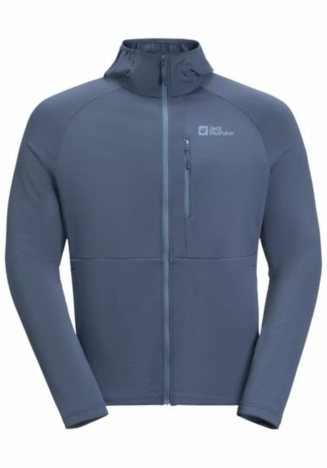 Jack Wolfskin Fleecejacke KOLBENBERG HOODED FZ M günstig online kaufen