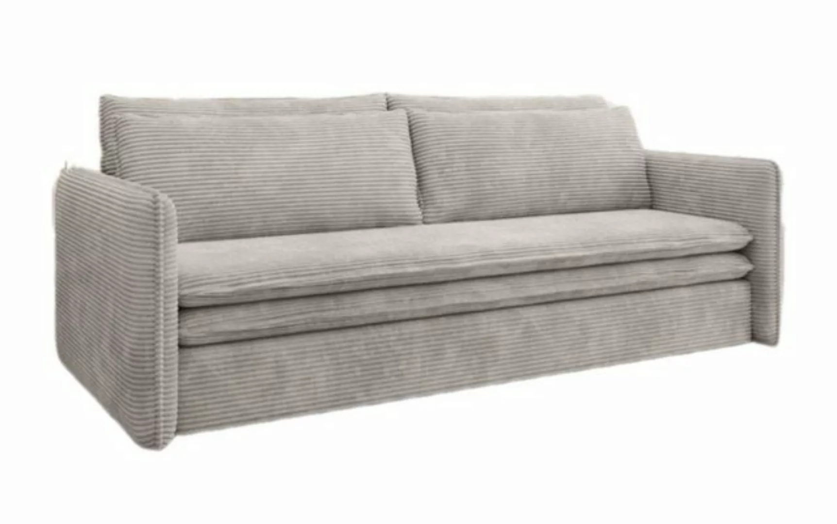 Luxusbetten24 Schlafsofa Designer Sofa Tilo Slim, mit Schlaf- und Klappfunk günstig online kaufen