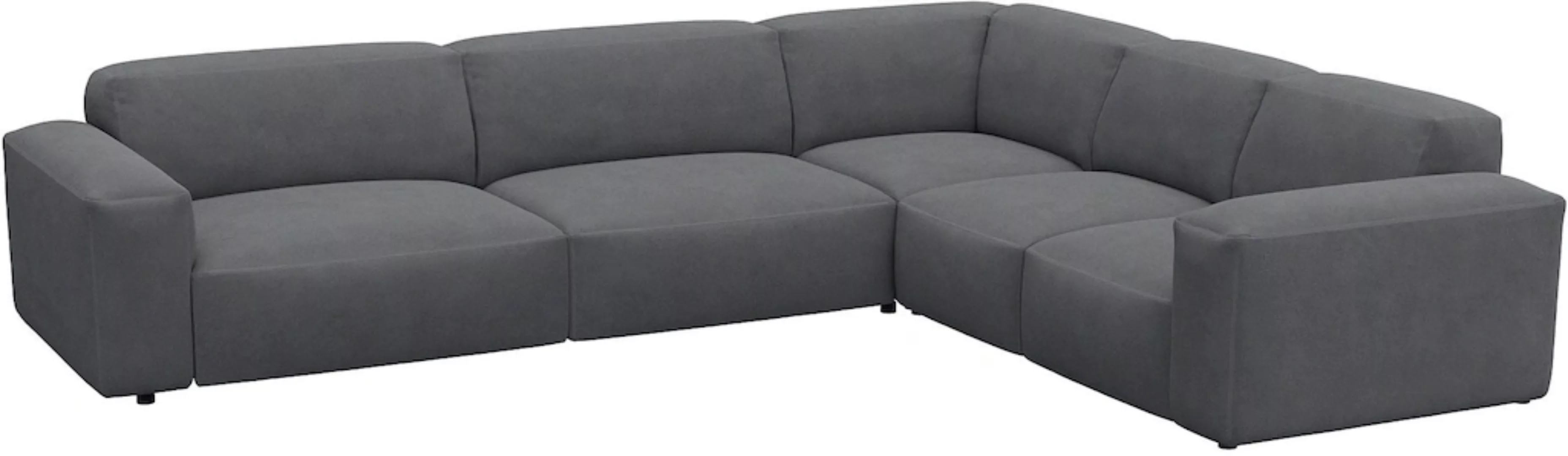 FLEXLUX Ecksofa »Lucera, super bequem durch hochwertigen Sitzaufbau mit Kal günstig online kaufen