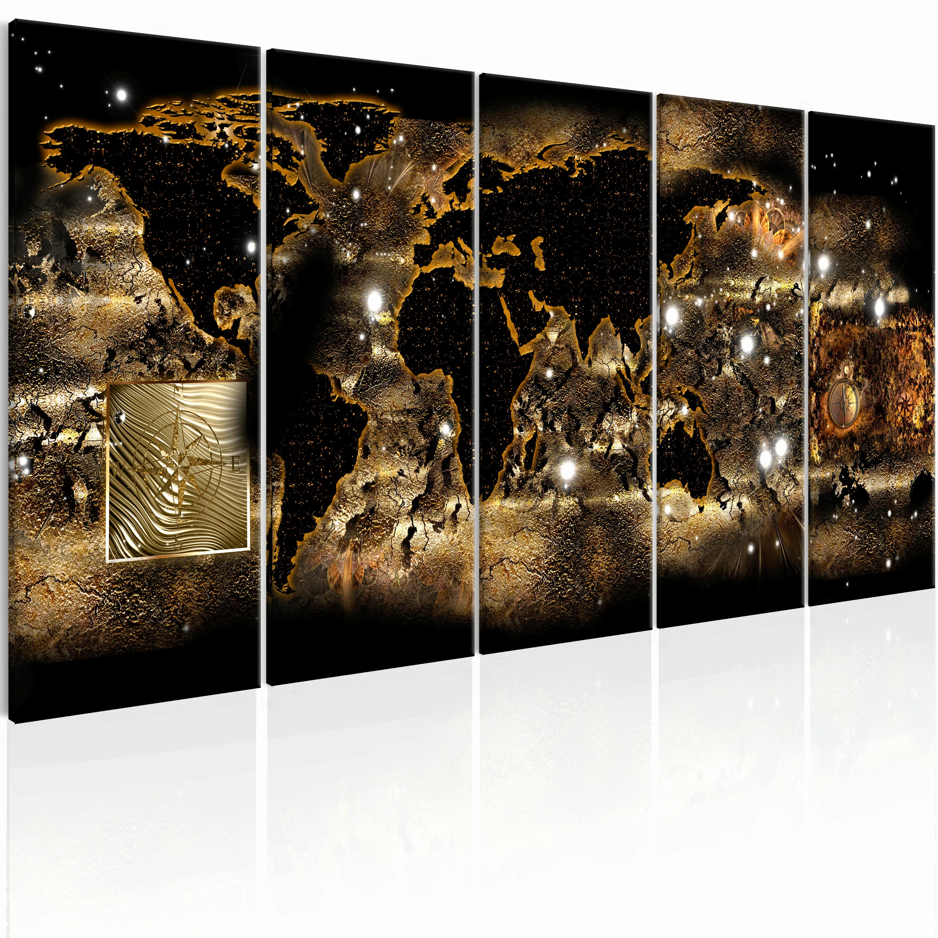 Wandbild - World At Night günstig online kaufen