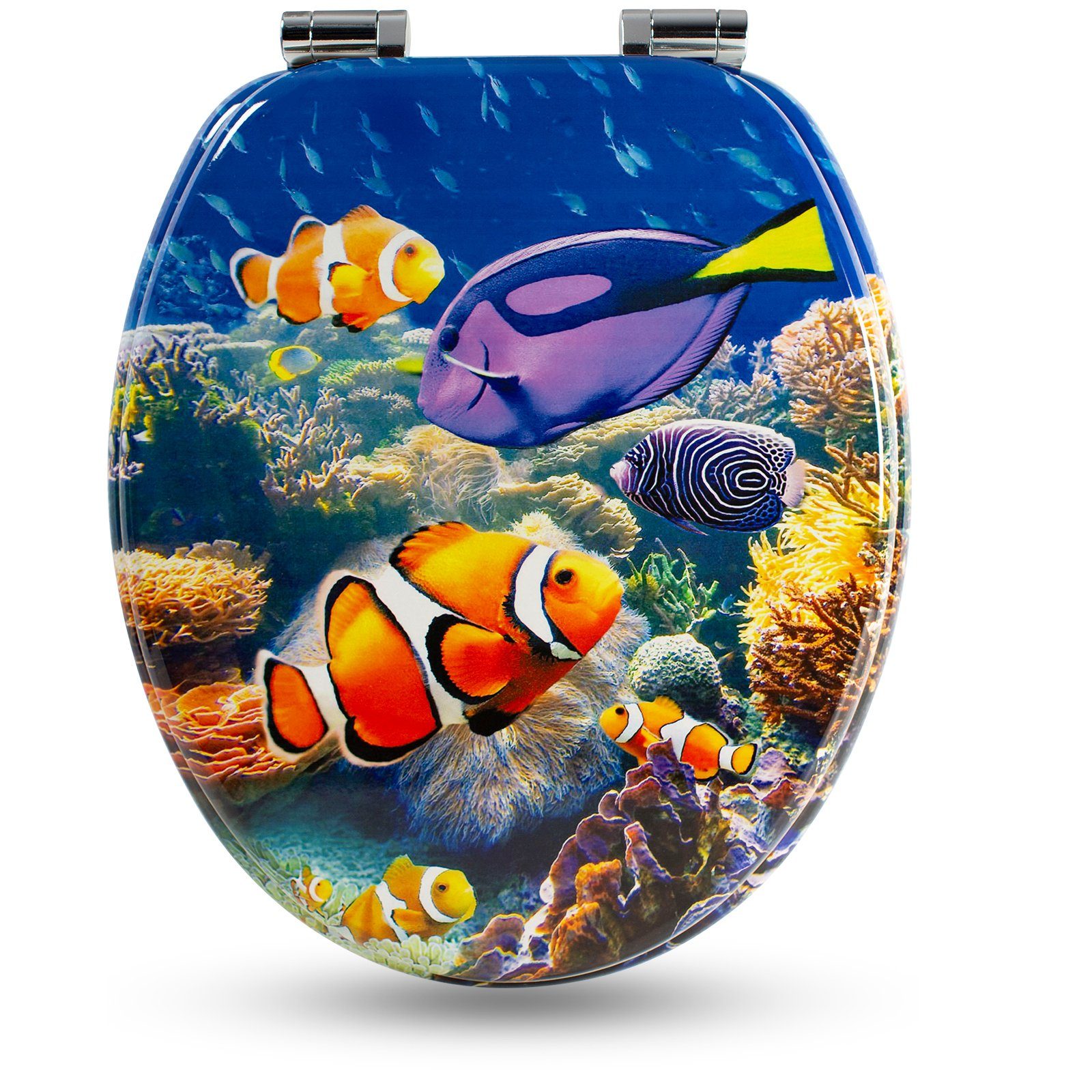 Sanfino WC-Sitz „Nemo“ hochwertiger Toilettendeckel mit günstig online kaufen