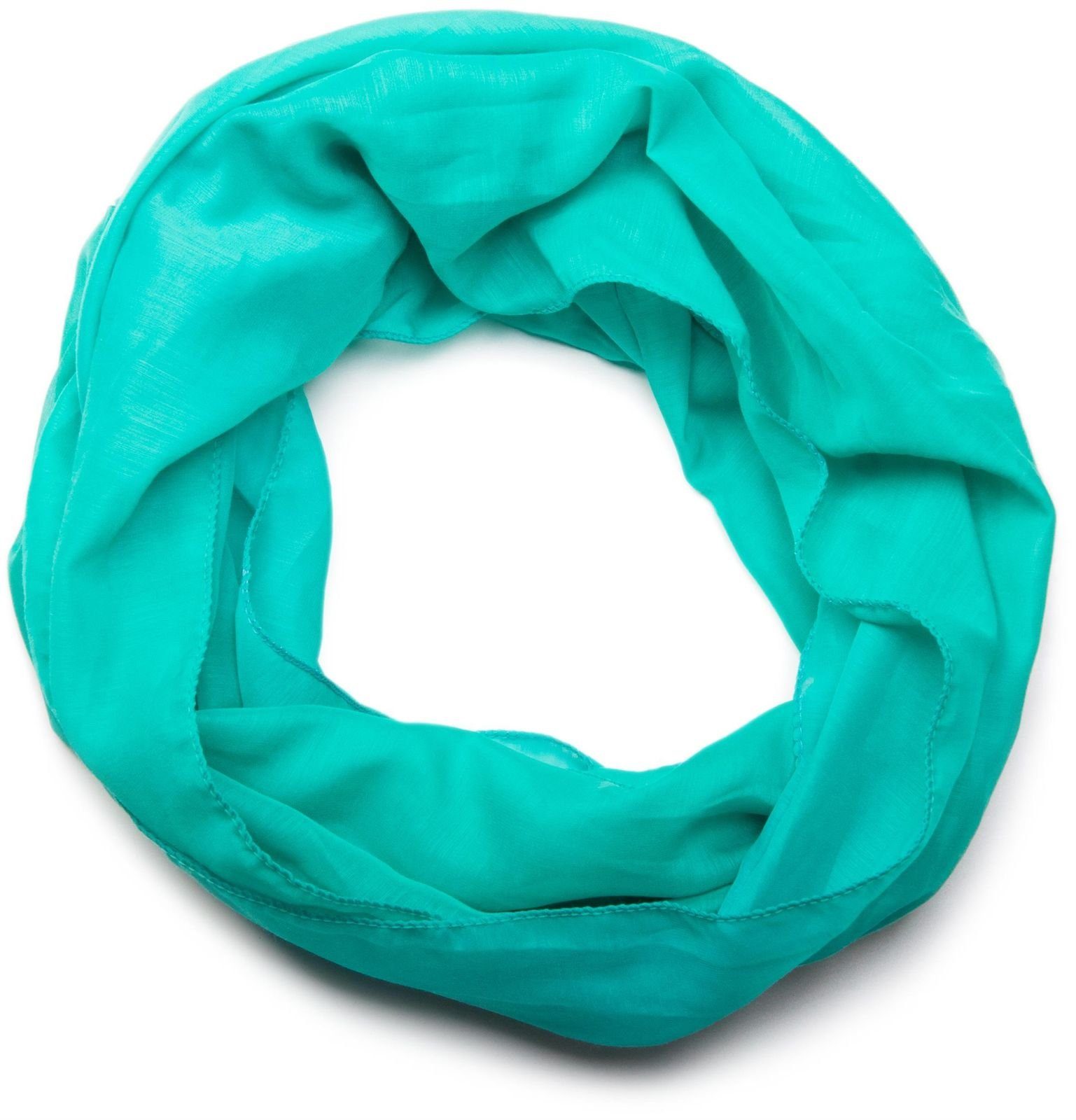 styleBREAKER Loop Seidiger unifarbener Loop, (1-St) günstig online kaufen