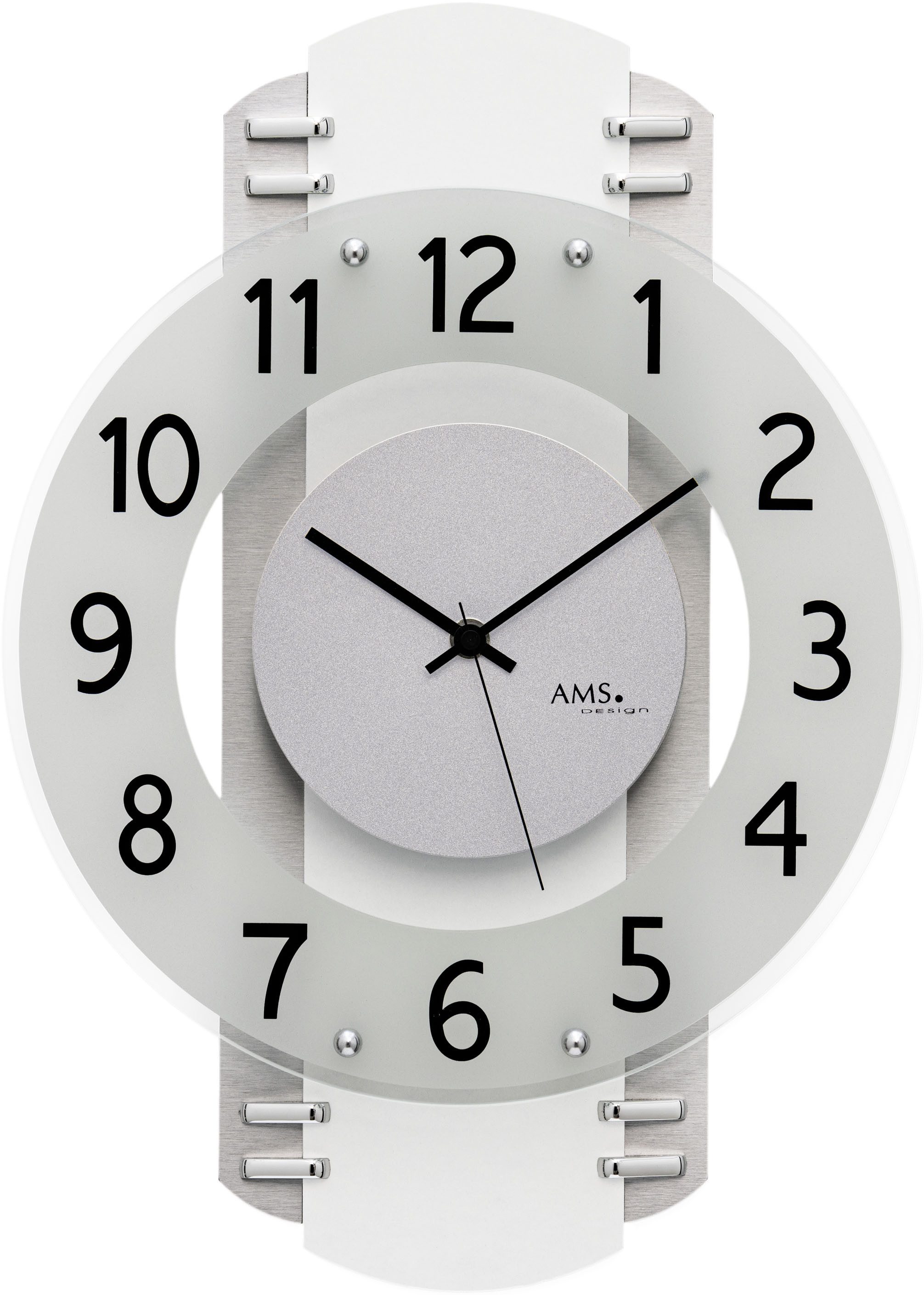 AMS Funkwanduhr (Quarzuhr, Wanduhr, Made in günstig online kaufen