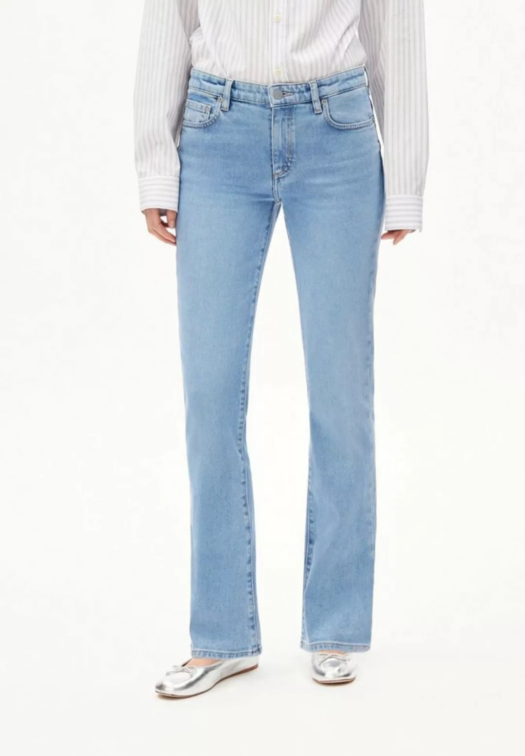 Armedangels Bootcut-Jeans LINNAA LOW Damen günstig online kaufen