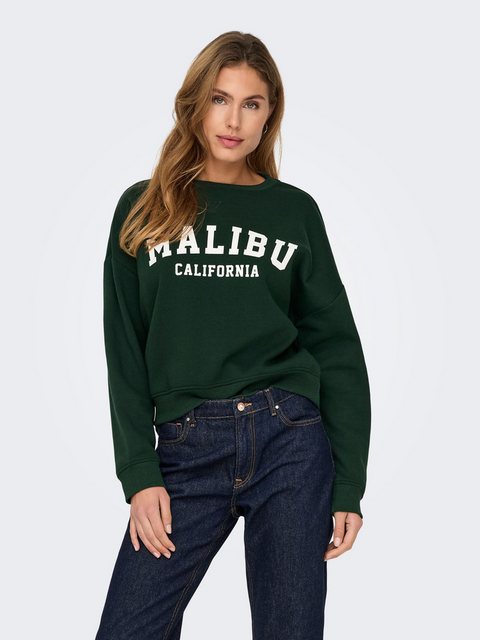 ONLY Longpullover Pullover Rundhals langarm kurz locker geschnitten ONLSWEA günstig online kaufen