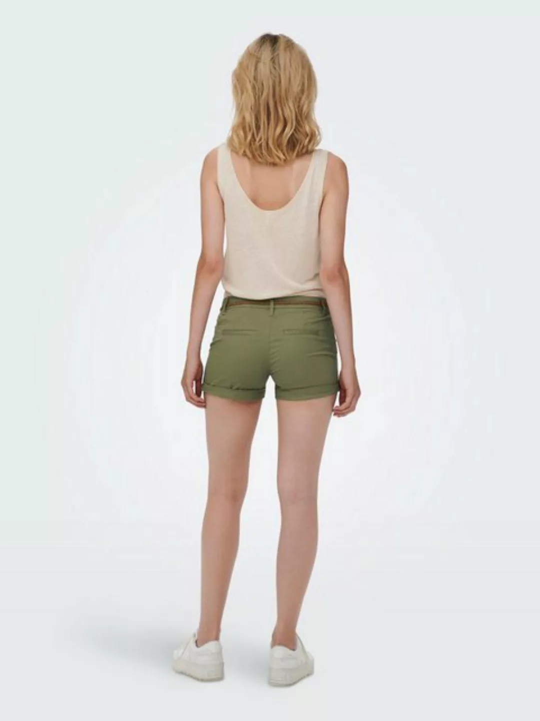 ONLY Chinoshorts Evelyn (1-tlg) Plain/ohne Details günstig online kaufen