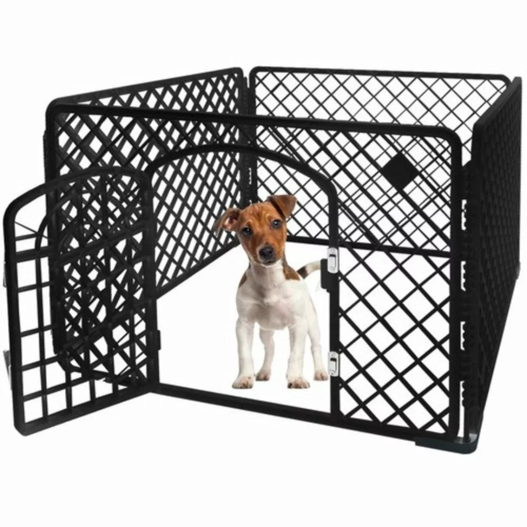 Purlov Laufstall Tierlaufstall Käfig Tiere (Spar-Set, günstig online kaufen