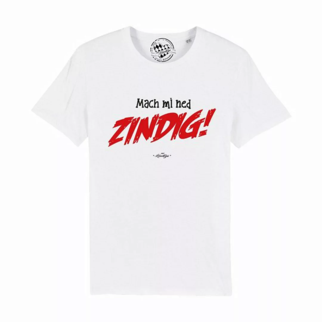 Bavariashop T-Shirt Herren T-Shirt "Mach mi ned zindig! günstig online kaufen