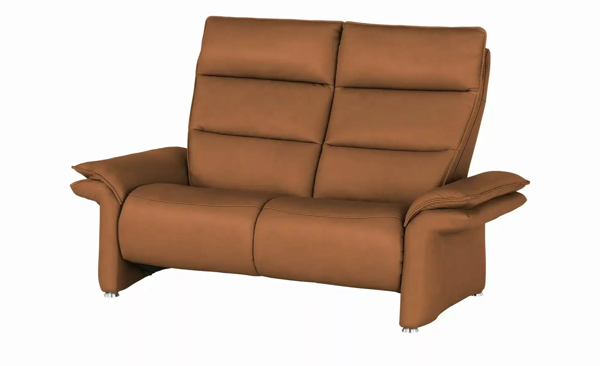 Hukla Ledersofa  Corvina ¦ orange ¦ Maße (cm): B: 154 H: 109 T: 90.0 Polste günstig online kaufen