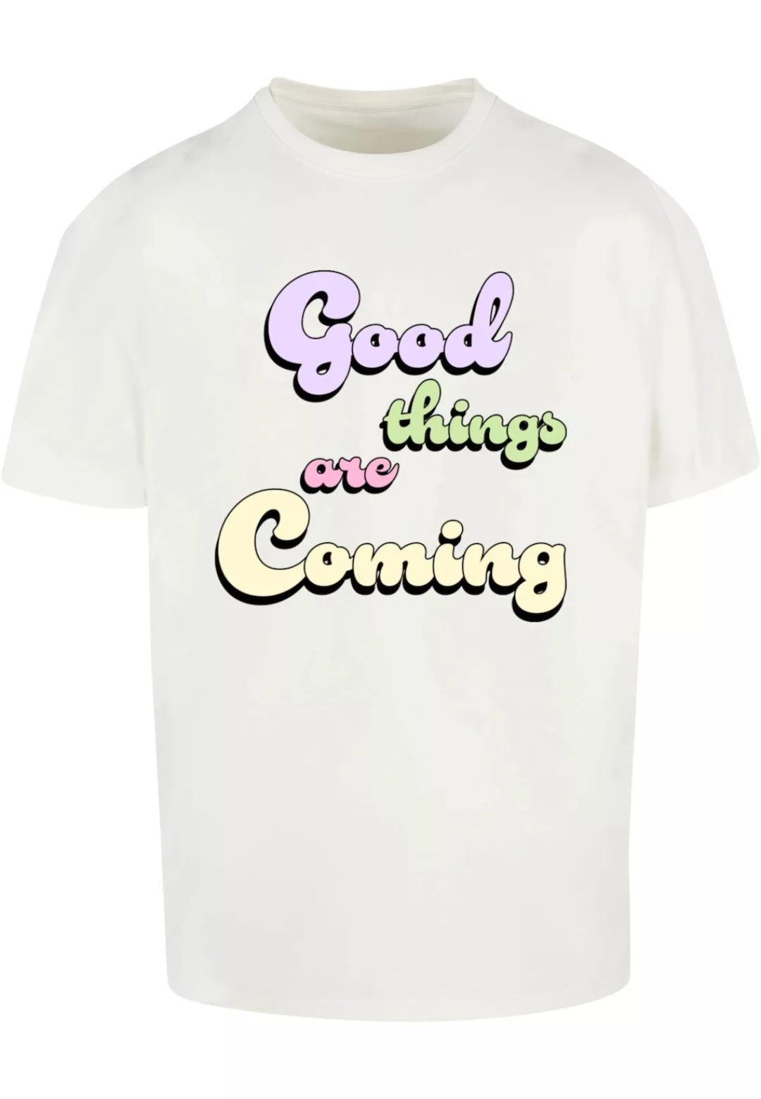 Merchcode T-Shirt "Merchcode Herren Good Things Heavy Oversized Tee" günstig online kaufen