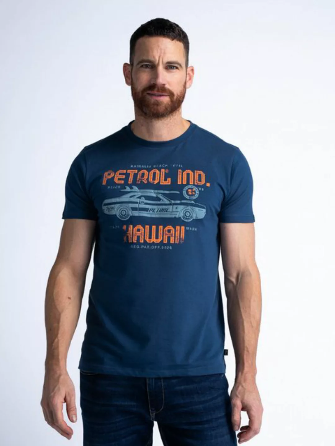 Petrol Industries T-Shirt T-Shirt Kurzarmshirt Stroll (1-tlg) günstig online kaufen