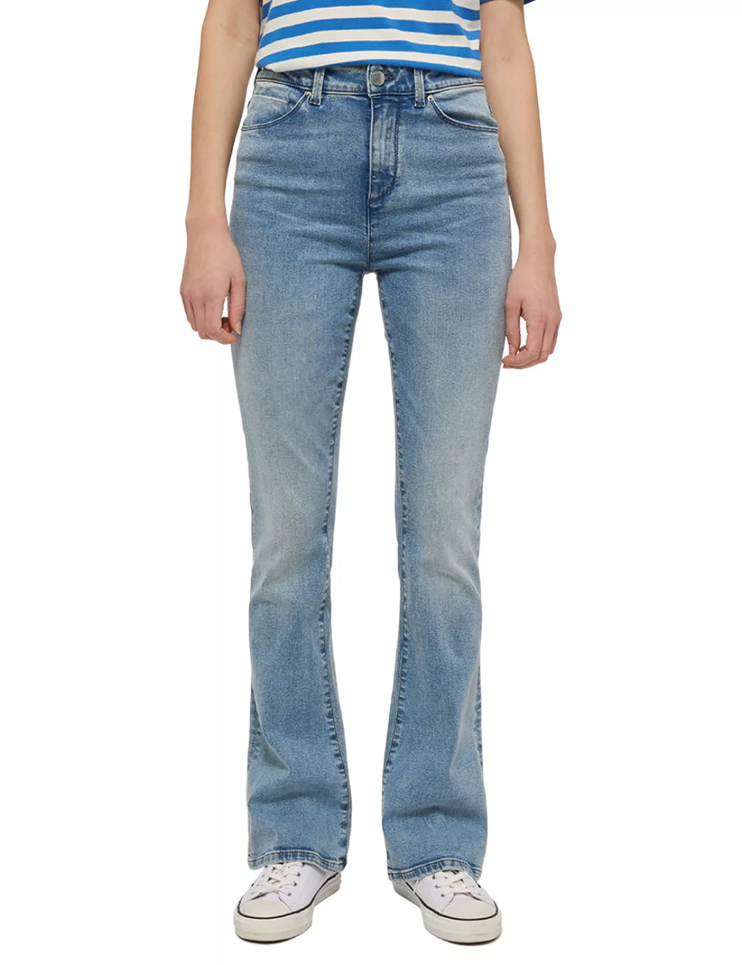 MUSTANG Comfort-fit-Jeans "Style Georgia Skinny Flared" günstig online kaufen