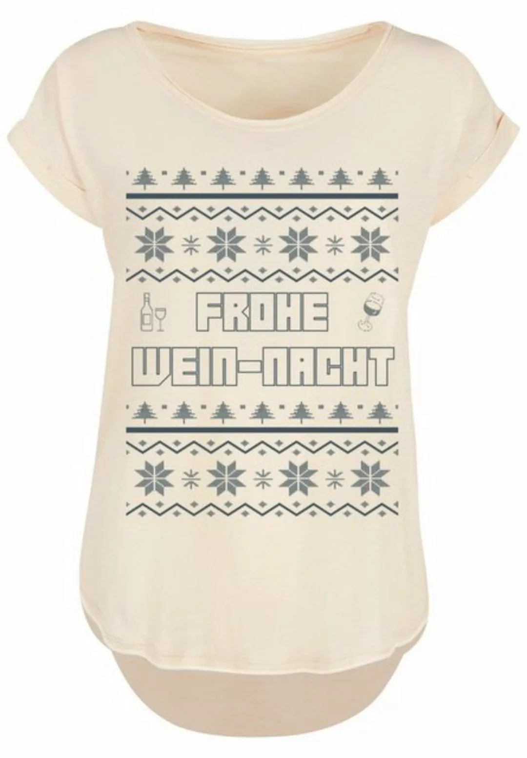 F4NT4STIC T-Shirt "Frohe Wein-Nacht", Print günstig online kaufen