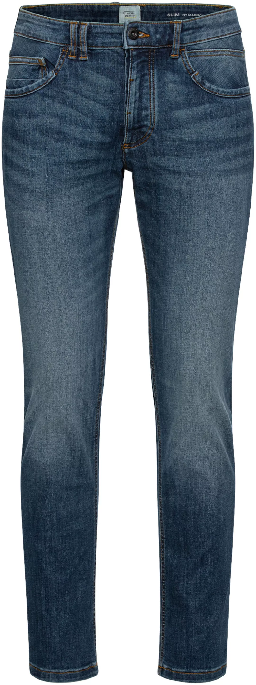 camel active 5-Pocket-Jeans "MADISON", leichter Used-Look günstig online kaufen