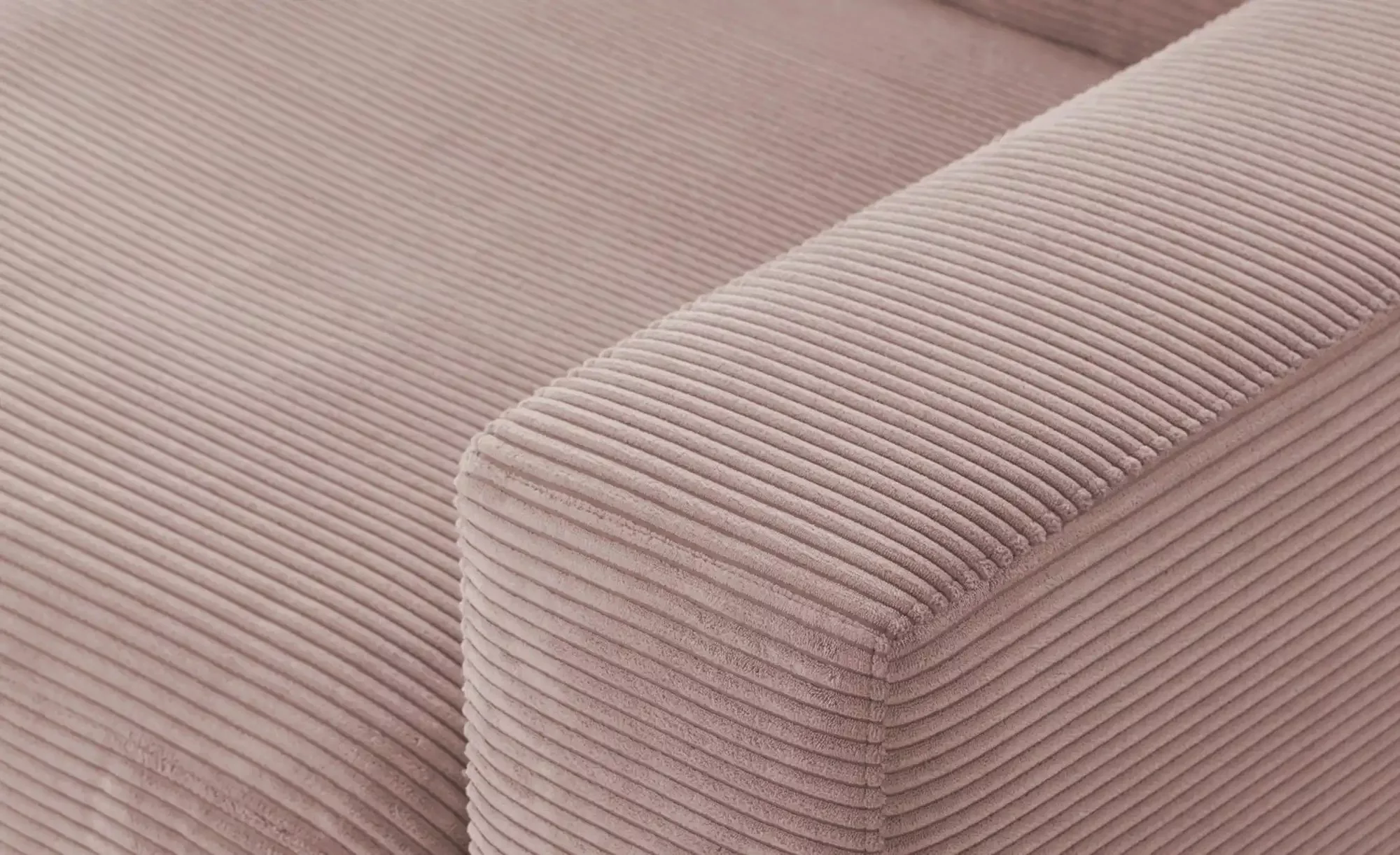 Jette Home Cordsofa  Sila ¦ rosa/pink ¦ Maße (cm): B: 230 H: 85 T: 127.0 Po günstig online kaufen