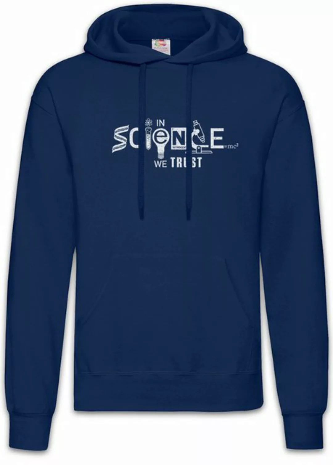 Urban Backwoods Hoodie In Science We Trust Herren Hoodie Lehrer Fun Profess günstig online kaufen