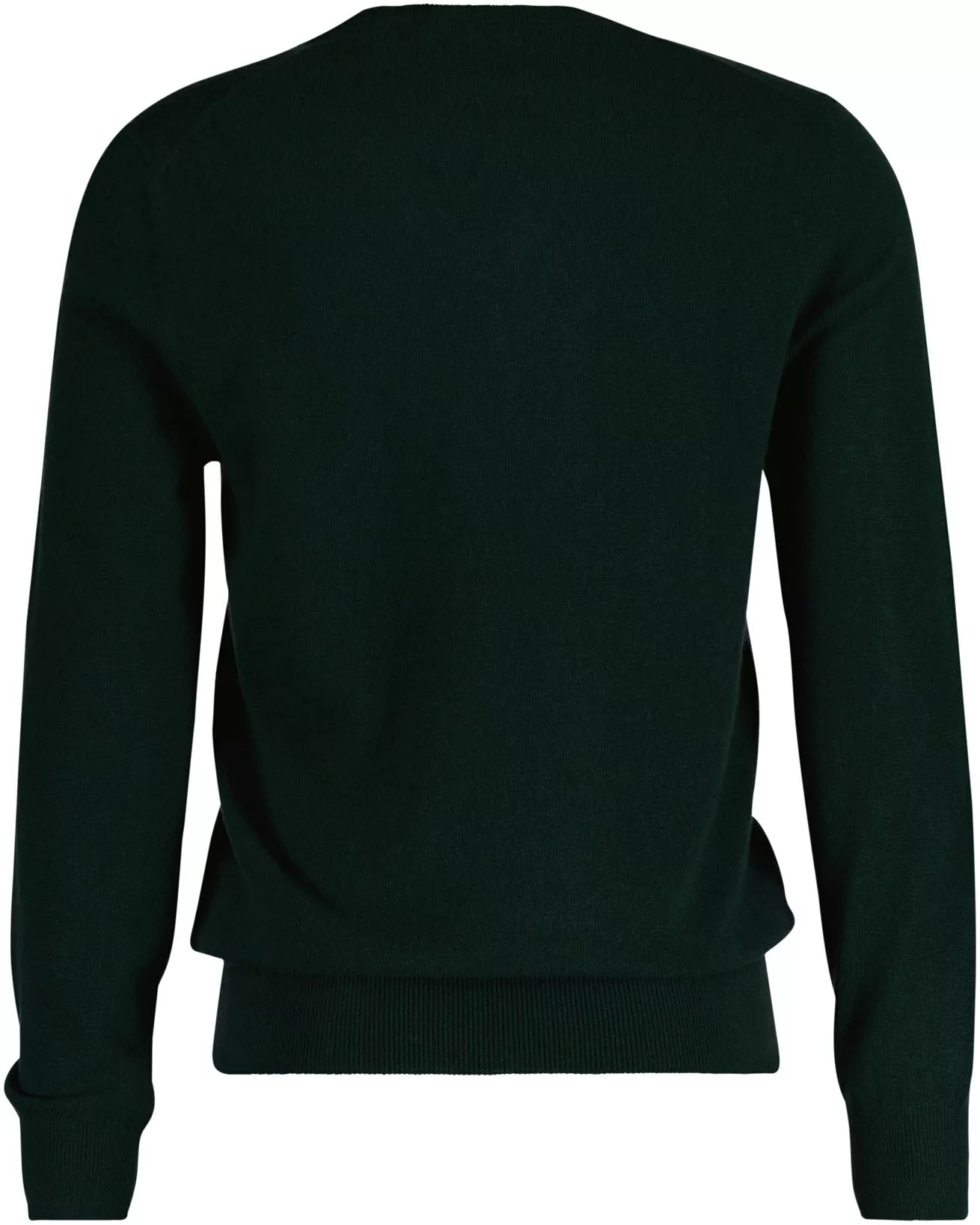 Gant V-Ausschnitt-Pullover EXTRAFINE LAMBSWOOL V-NECK mit Logostickerei günstig online kaufen