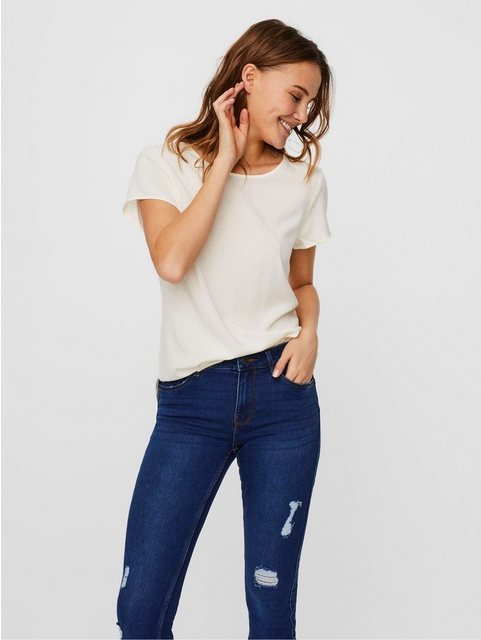 Vero Moda Damen T-Shirt VMBECCA - Regular Fit günstig online kaufen