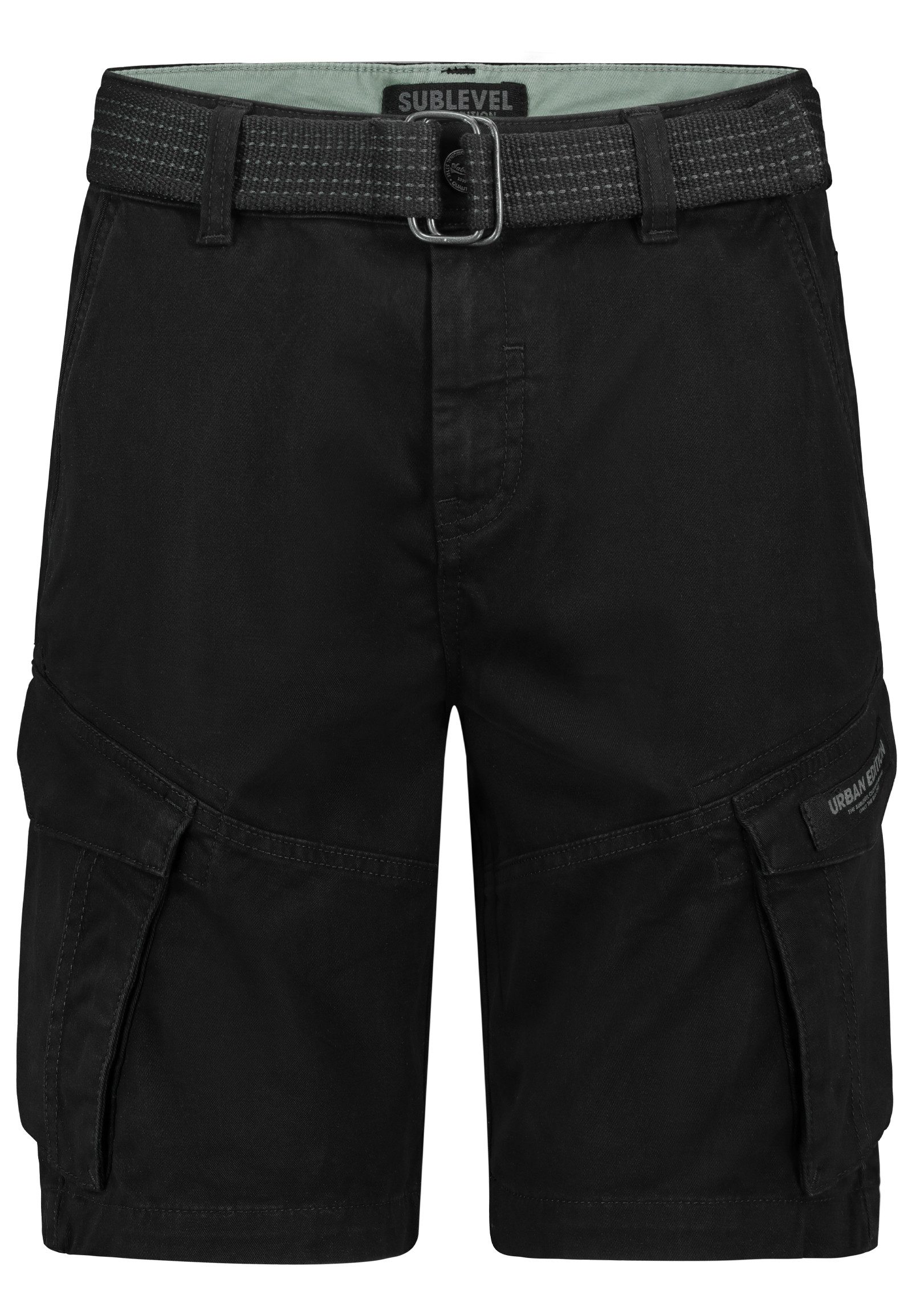 SUBLEVEL Cargoshorts Cargo mit Gürtel und günstig online kaufen