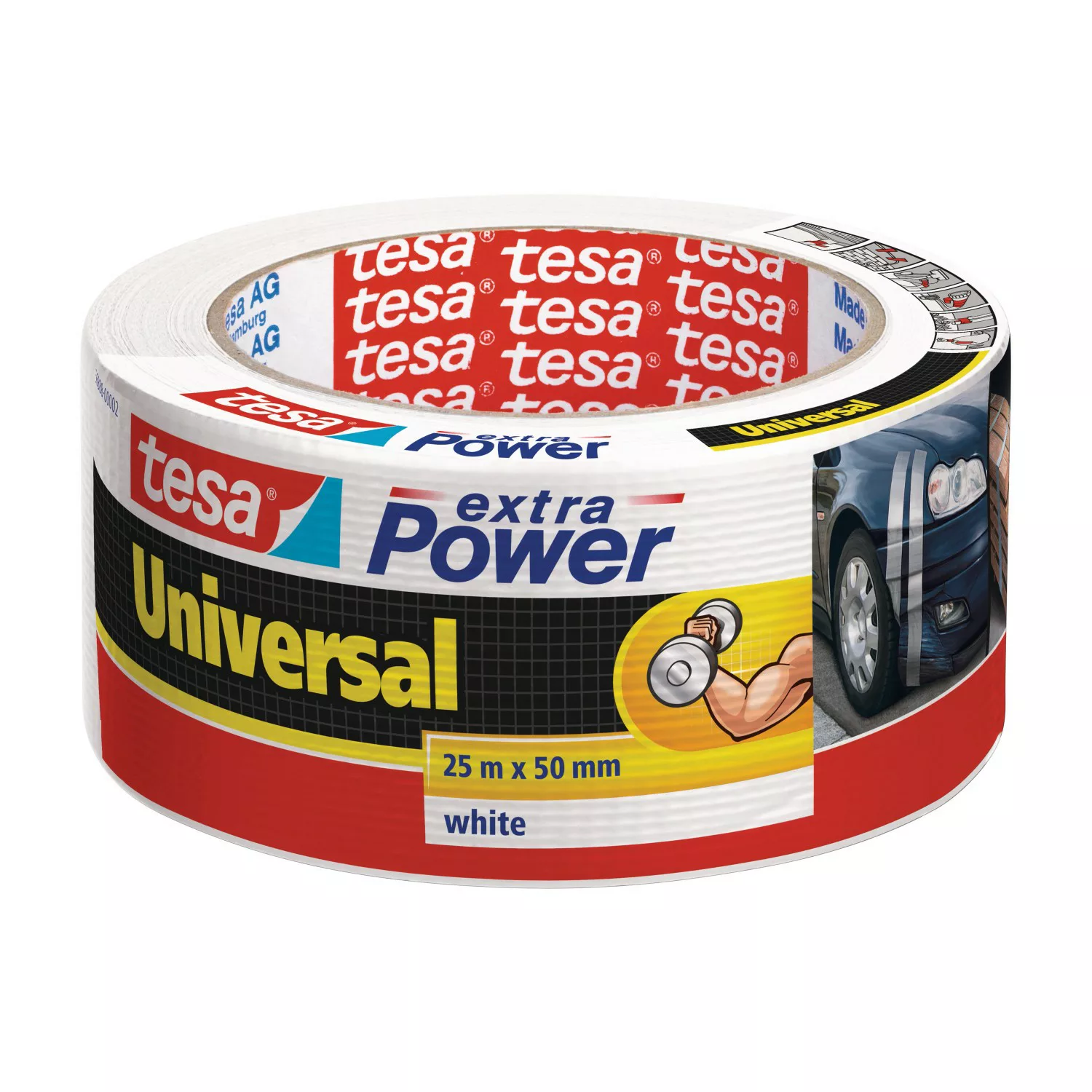 Tesa Extra Power Universal Weiß 25 m x 50 mm günstig online kaufen