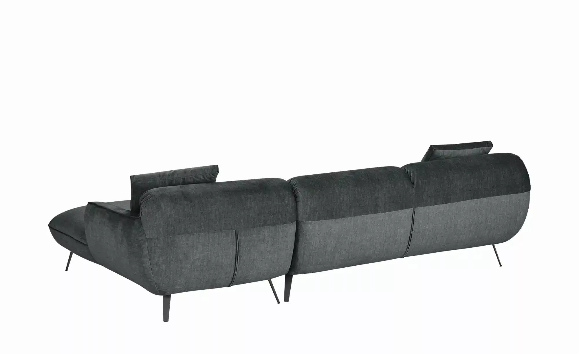 pop Ecksofa  Ventus ¦ schwarz ¦ Maße (cm): B: 281 H: 111 T: 174.0 Polstermö günstig online kaufen