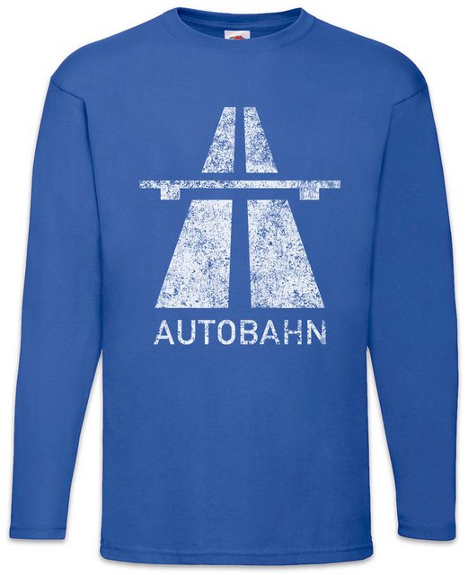 Urban Backwoods Langarmshirt Autobahn Langarm T-Shirt Techno Acid Indie Sig günstig online kaufen