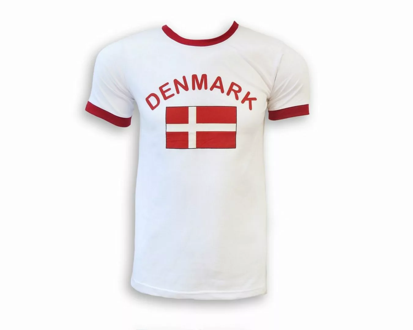 Sonia Originelli T-Shirt Fan-Shirt "Denmark" Unisex Fußball WM EM Herren T- günstig online kaufen