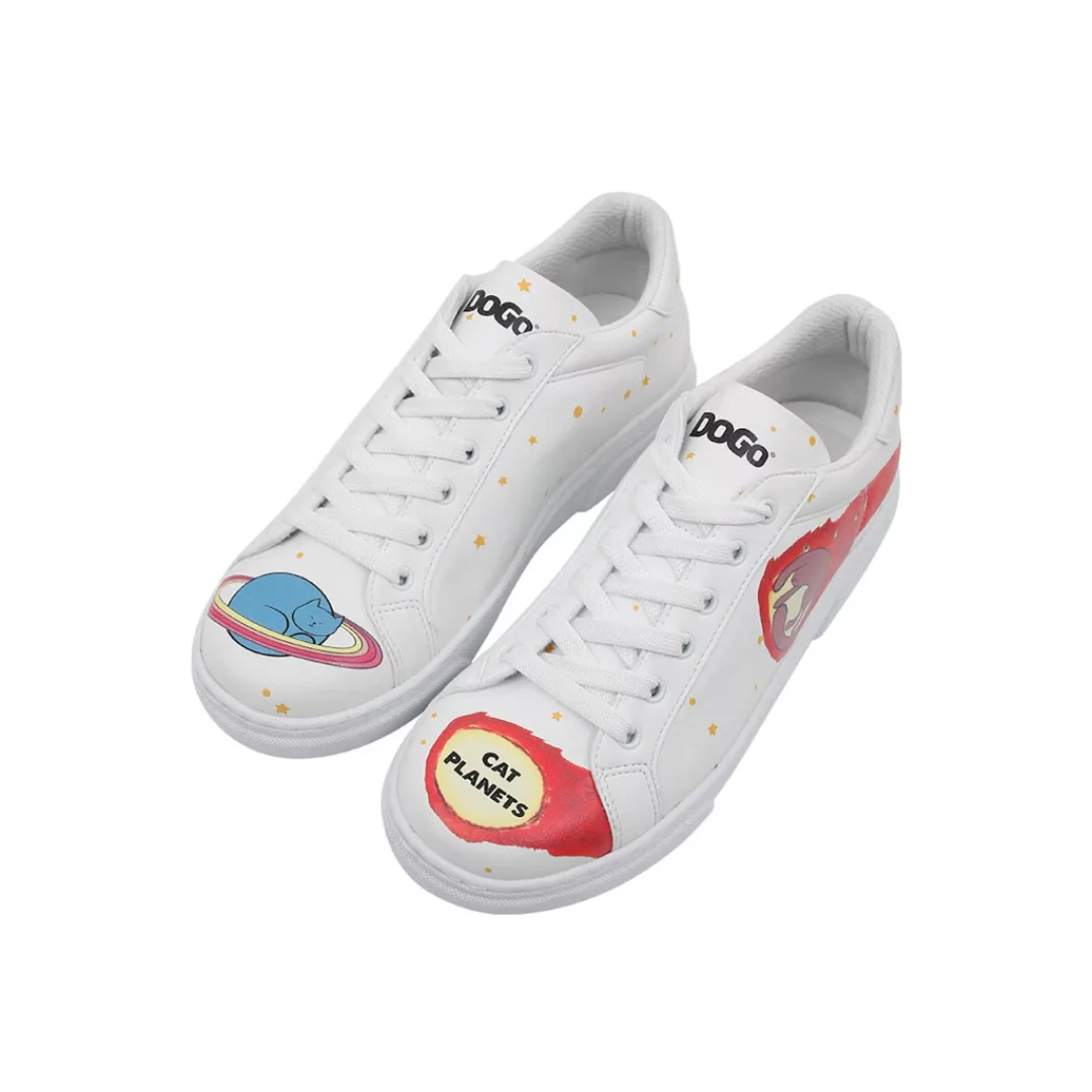 DOGO Sneaker "Damen Ace Sneakers Cat Planets Vegan Damen Sneaker / Female", günstig online kaufen